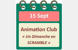 Scramble du 15 Septembre 