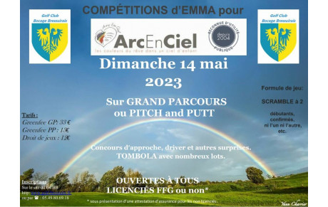 Compétition ARC EN CIEL 14 mai